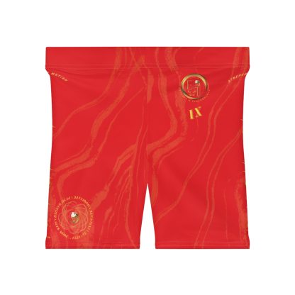 Seek More BSS IX | EI Sports Biker Shorts | Red