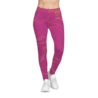 Seek More Premium S XVIII | EI Sports Leggings | Pink - Image 3