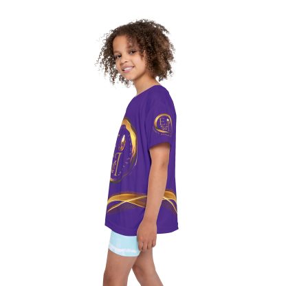 Essence Elite Youth XLVII | Elite Sports Jersey | Girls Purple - Image 5