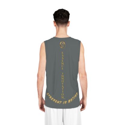 Seek More Dominance VIII | EI Sports Basketball Jersey | Grey - Image 4