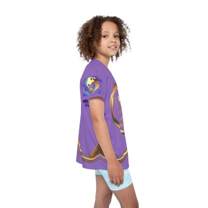 Essence Elite Youth XLVI | Elite Sports Jersey | Girls Soft Purple - Image 6