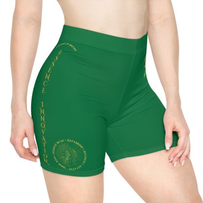 Seek More BS XII | EI Sports Biker Shorts | Dark Green - Image 3