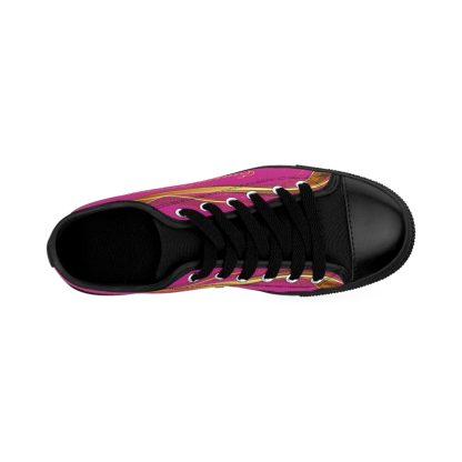 EssenceInnoCreate Striped Pink | Ladies LowTop Sneakers - Image 3