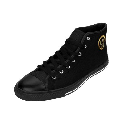 Mens HighTops Black | Essence Innovation Classic Sneakers - Image 6