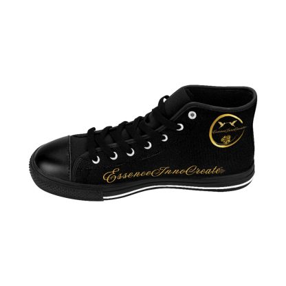 HighTop Sneakers Black | EssenceInnoCreate Streetwear - Image 8