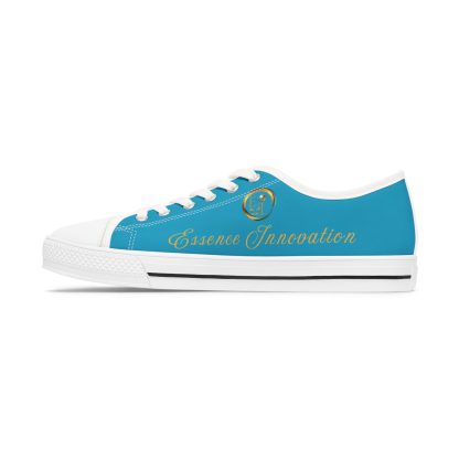 Ladies EssenceInno Turquoise | Classic White Trim LowTops - Image 5