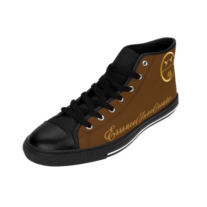 HighTop Sneakers Brown | EssenceInnoCreate Streetwear - Image 6