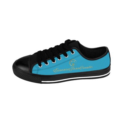 LowTop Sneakers Turquoise | EssenceInnoCreate Streetwear - Image 4