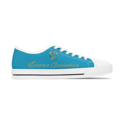 Ladies EssenceInno Turquoise | Classic White Trim LowTops - Image 3