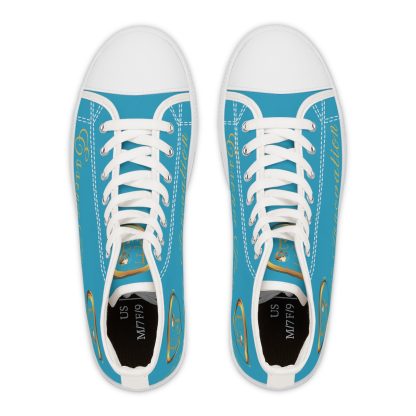 Essence Innovation Turquoise | Classic White Trim HighTops - Image 2