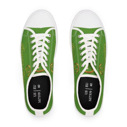 Ladies EssenceInno Light Green | Classic White Trim LowTops - Image 6