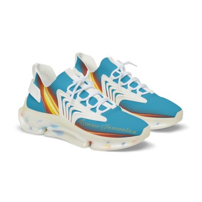 Turquoise Trendsetter Flame White | Mens Performance Sneakers