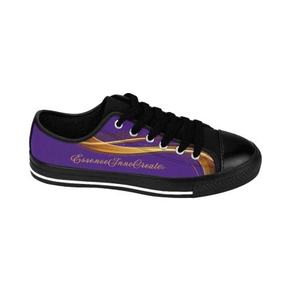 EssenceInnoCreate Striped Purple | Ladies LowTop Sneakers - Image 7