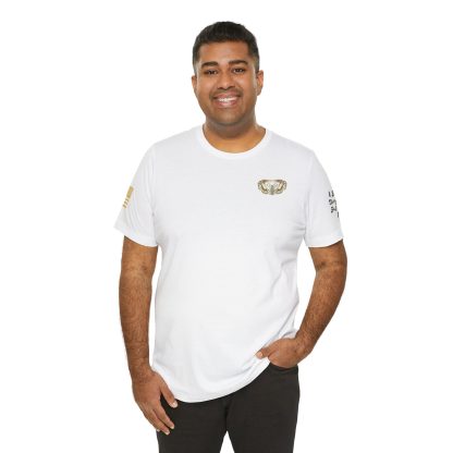 Essence White Veteran Tee – Clean Tribute T-Shirt - Image 16