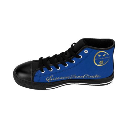 HighTop Sneakers Dark Blue | EssenceInnoCreate Streetwear - Image 8