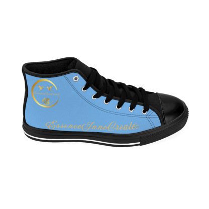 HighTop Sneakers Light Blue | EssenceInnoCreate Streetwear - Image 7