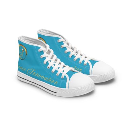 Essence Innovation Turquoise | Classic White Trim HighTops