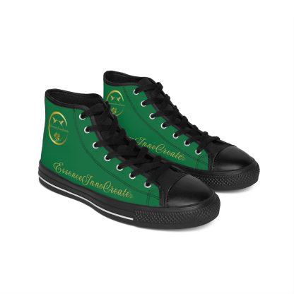 HighTop Sneakers Green | EssenceInnoCreate Streetwear