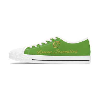 Ladies EssenceInno Light Green | Classic White Trim LowTops - Image 5