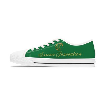 Ladies EssenceInno Green | Classic White Trim LowTops - Image 5