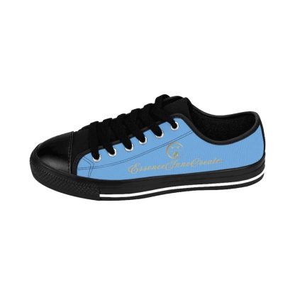 LowTop Sneakers Light Blue | EssenceInnoCreate Streetwear - Image 4