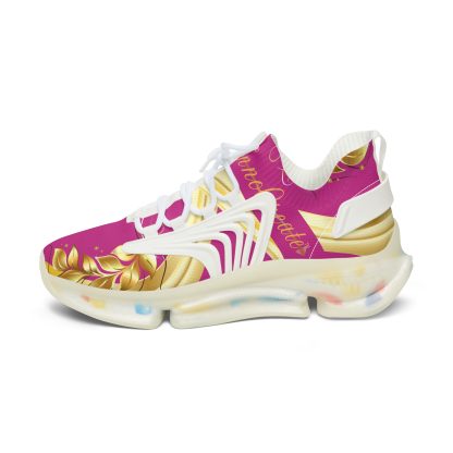 Luxe Storm Pink | Mesh Sneakers White - Image 5