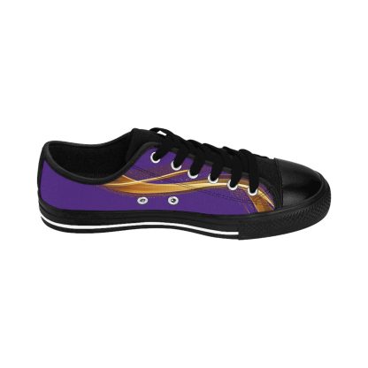 EssenceInnoCreate Striped Purple | Ladies LowTop Sneakers - Image 5