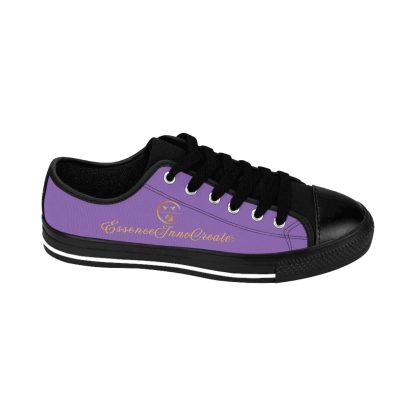 LowTop Sneakers Light Purple | EssenceInnoCreate Streetwear - Image 7