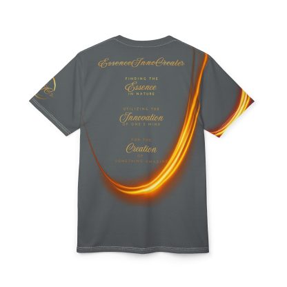 Dark Grey Trendsetters Flame Tee | EssenceInnoCreate - Image 4