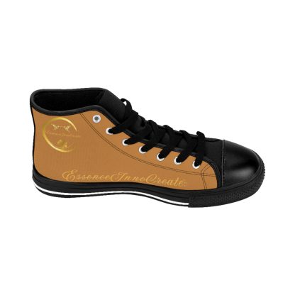 HighTop Sneakers Light Brown | EssenceInnoCreate Streetwear - Image 5