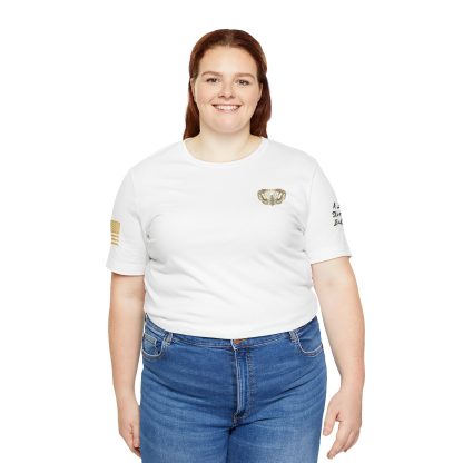 Essence White Veteran Tee – Clean Tribute T-Shirt - Image 15
