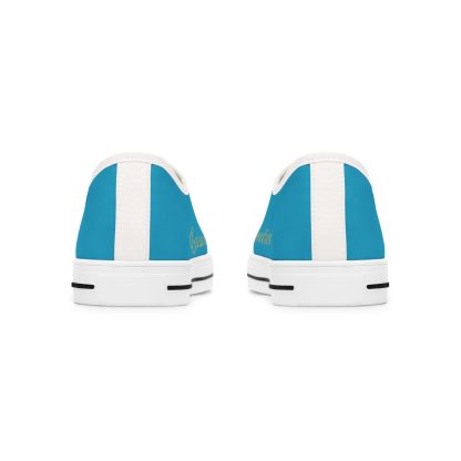 Ladies EssenceInno Turquoise | Classic White Trim LowTops - Image 7