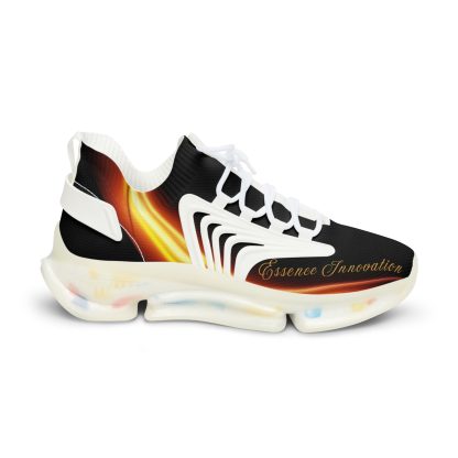 Black Trendsetter Flame White | Mens Performance Sneakers - Image 7