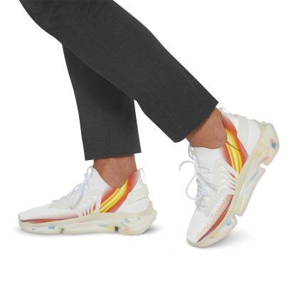 White Trendsetter Flame White | Mens Performance Sneakers - Image 10