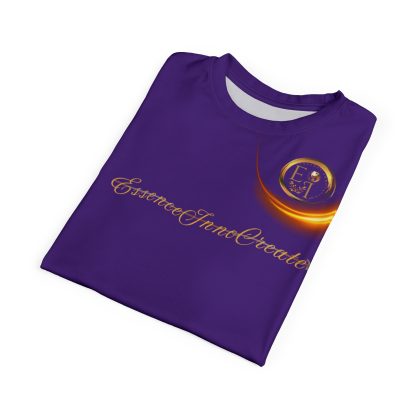 Purple Trendsetters Flame Tee | EssenceInnoCreate - Image 16