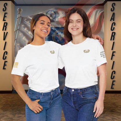 Essence White Veteran Tee – Clean Tribute T-Shirt - Image 27