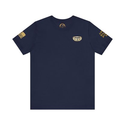 Essence Navy Veteran Tee – Deep Patriotic T-Shirt - Image 2