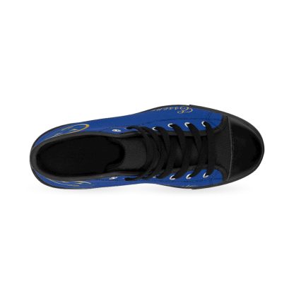 HighTop Sneakers Dark Blue | EssenceInnoCreate Streetwear - Image 3