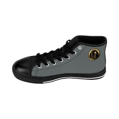 Mens HighTops Dark Grey | Essence Innovation Classic Sneakers - Image 8