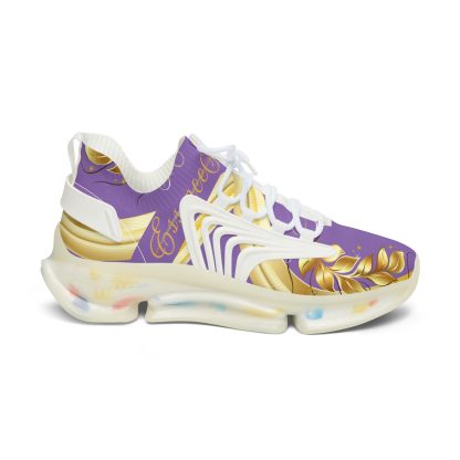 Luxe Storm Light Purple | Mesh Sneakers White - Image 7