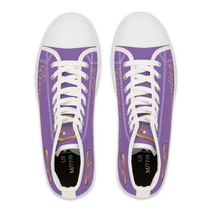 Essence Innovation Light Purple | Classic White Trim HighTops - Image 2