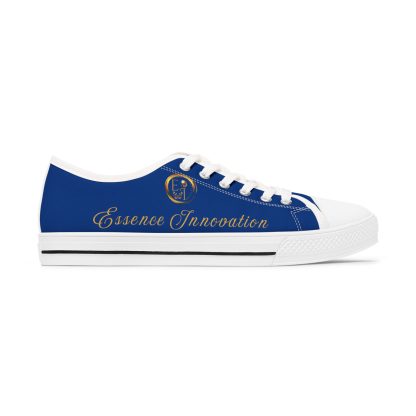 Ladies EssenceInno Dark Blue | Classic White Trim LowTops - Image 4