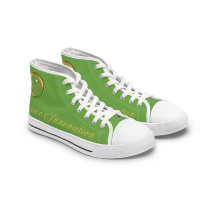 Essence Innovation Light Green | Classic White Trim HighTops