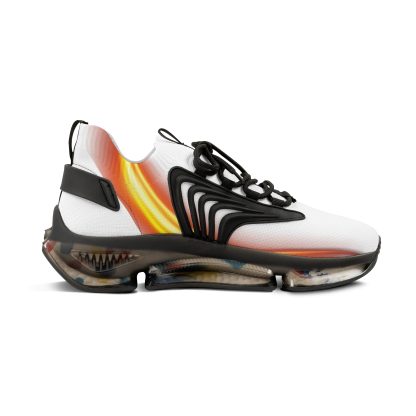 White Trendsetter Flame Black | Mens Performance Sneakers - Image 4