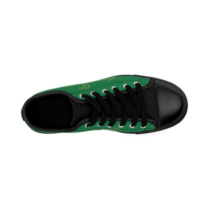 LowTop Sneakers Green | EssenceInnoCreate Streetwear - Image 3