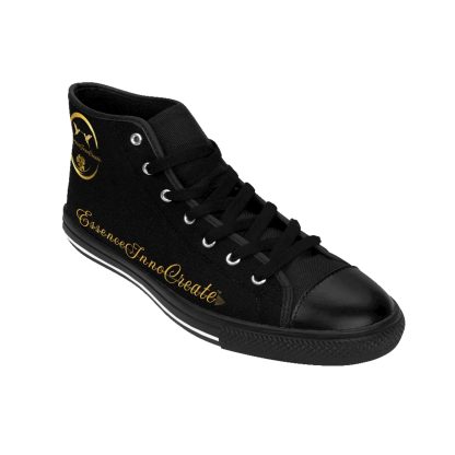 HighTop Sneakers Black | EssenceInnoCreate Streetwear - Image 9