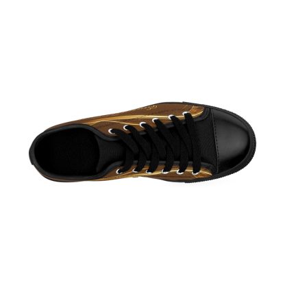 EssenceInnoCreate Striped Brown | Ladies LowTop Sneakers - Image 3