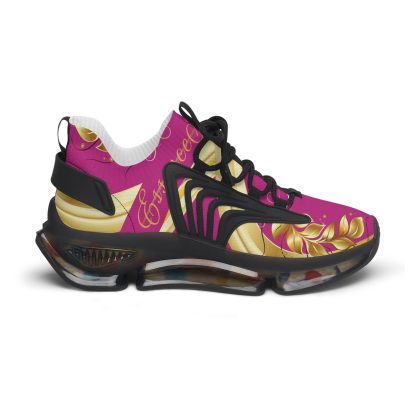 Luxe Lightning Pink | Mesh Sneakers Black - Image 7