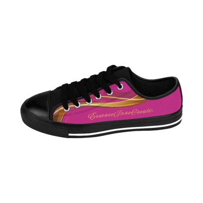 EssenceInnoCreate Striped Pink | Ladies LowTop Sneakers - Image 4