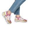 Luxe Storm Light Pink | Mesh Sneakers White - Image 10